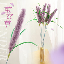 薰衣草逗猫棒长杆耐咬猫猫铃铛玩具自嗨解闷手持逗猫神器宠物用品