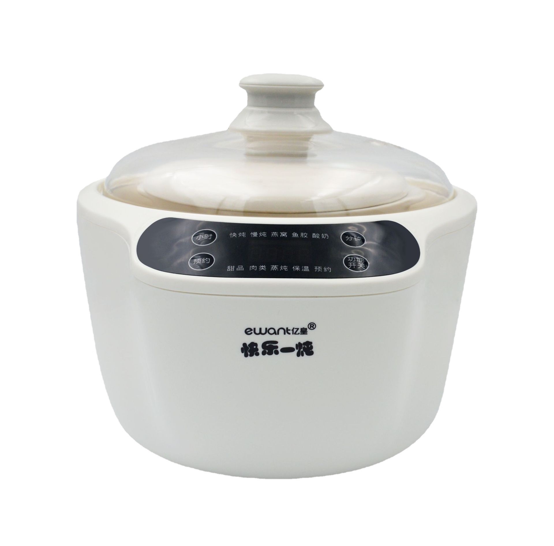 One hundred million Wong DDZ-18C Stew pot Bird&#39;s Nest Stew Watertight household ceramics Soup baby Porridge Stew