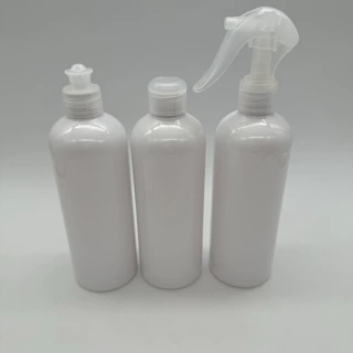 厂家供应350ml洗发水瓶 沐浴露瓶 pet日化用品瓶