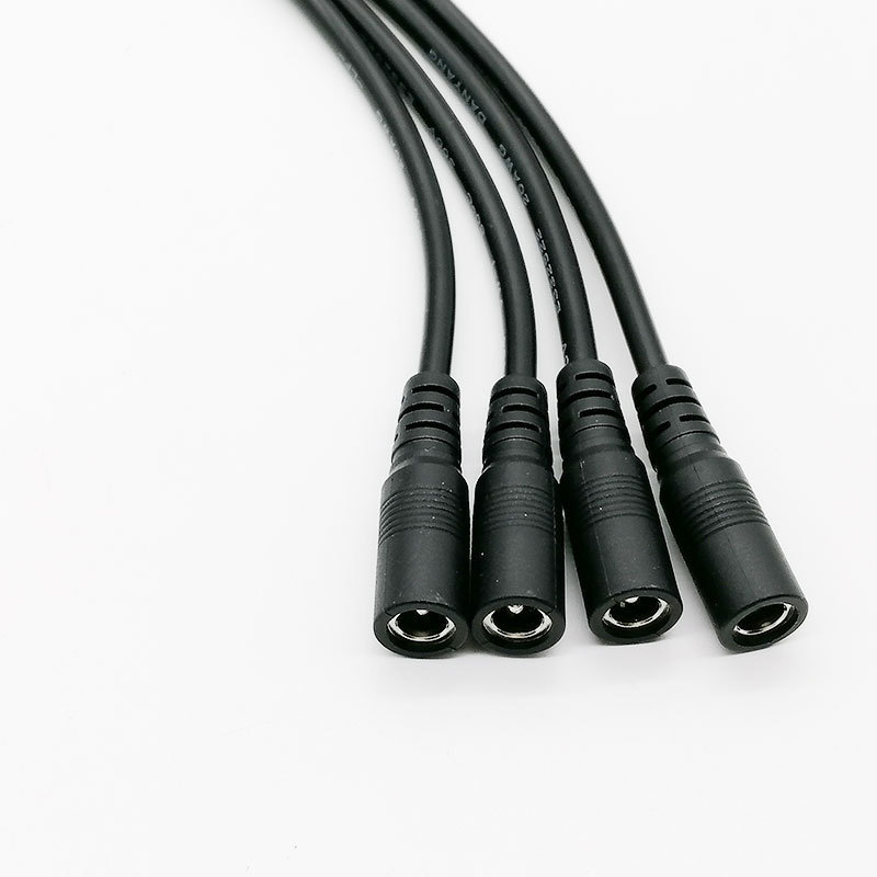 スポット卸売 DC 電源ケーブル 5521 メス監視装置丸穴 DC 電源延長ケーブル充電ケーブル|undefined