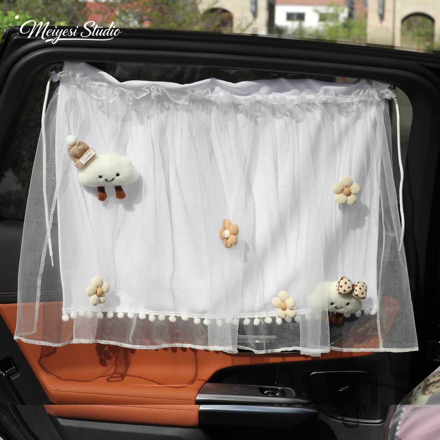 Cortina solar para ventana de automóvil cortina solar para automóvil cortina solar para bebé dormir cortina de privacidad delantera y trasera tipo ventura