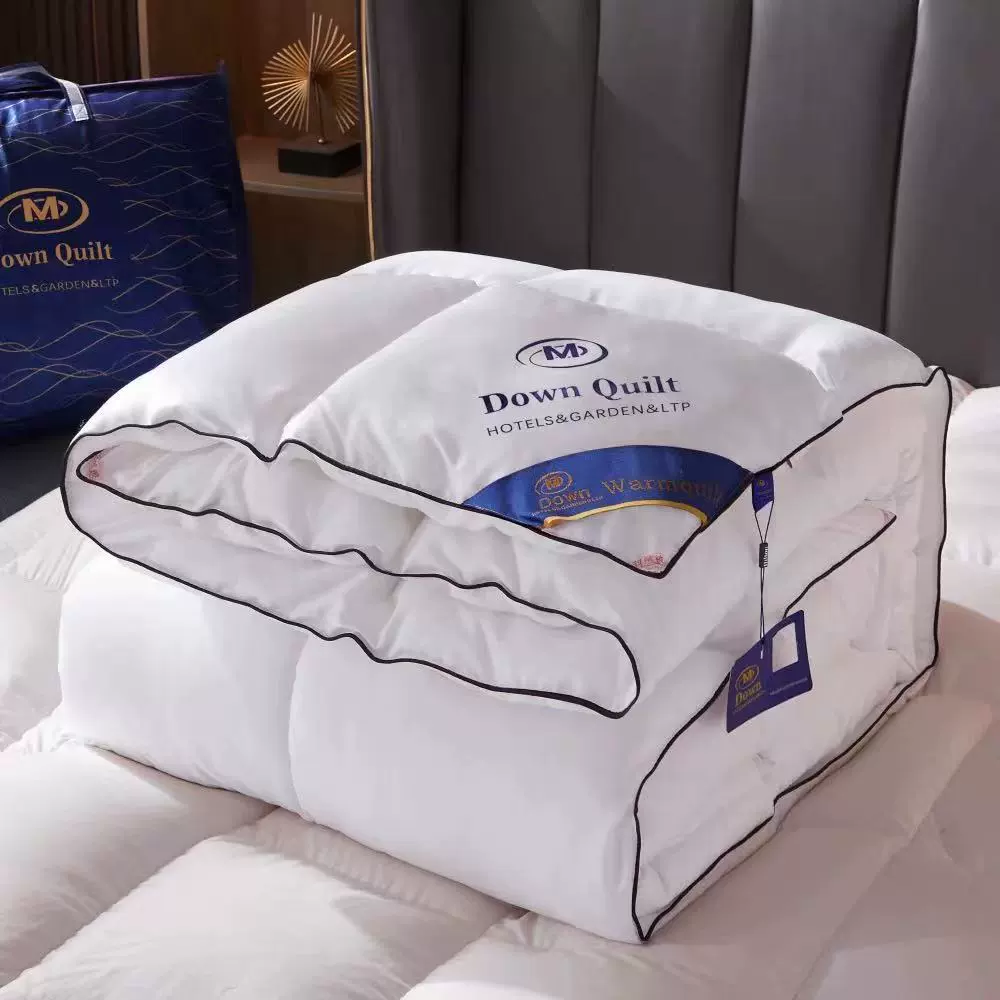 Keep warm duvet for home use with down, increased thickness, wholesale