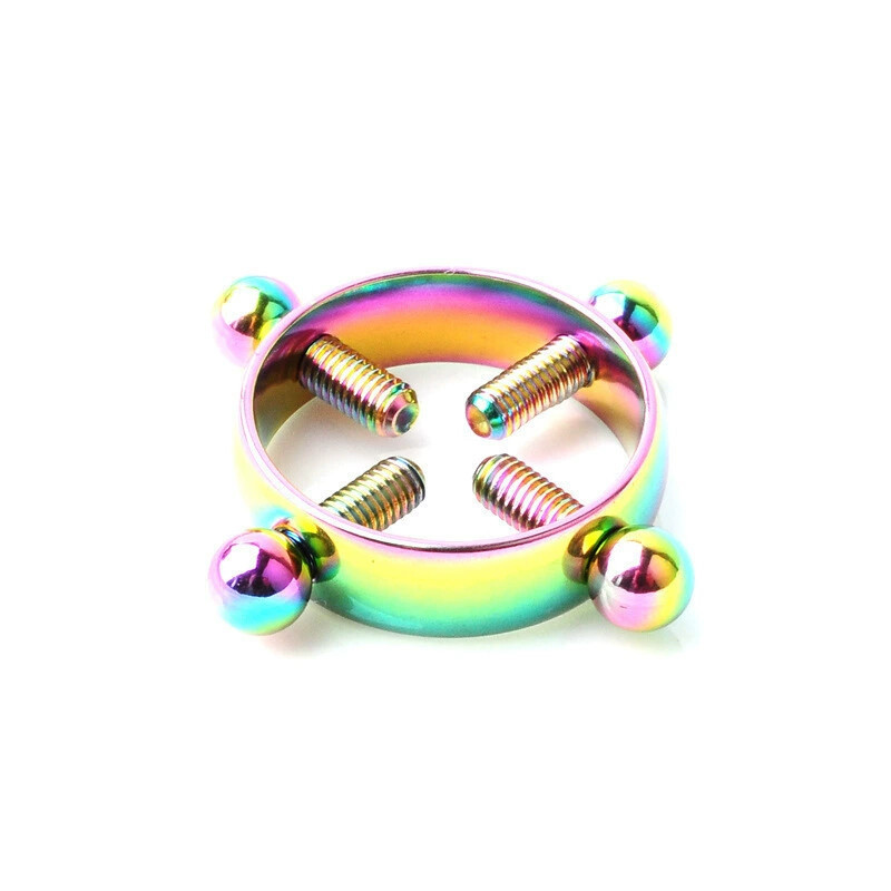 Labret stud lip piercing jewelry styling detail