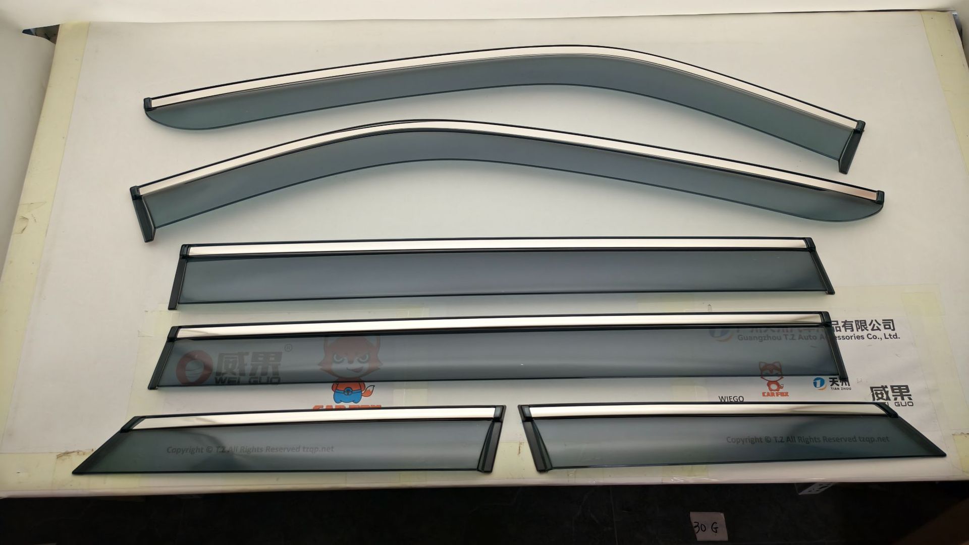 Suitable for Jaecoo J5 Window visor, car window rain and sun shield, rain eyebrow [Global]