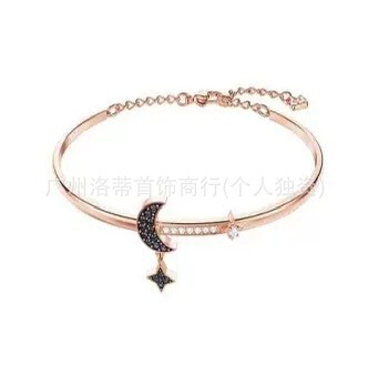 施家高版本恶魔之眼手镯采用施华洛元素世奇灵动方糖天鹅手链女环|undefined