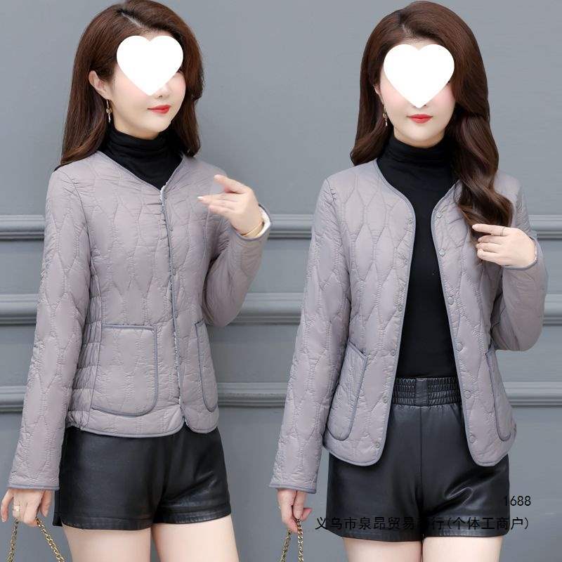 棉衣女冬季加绒加厚短款棉袄修身显瘦小个子内穿棉服贴身保暖内胆
