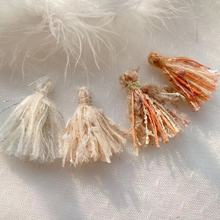 美拉德色系大地色复古特色线手混线流苏手工DIY饰品吊坠挂件配YY8