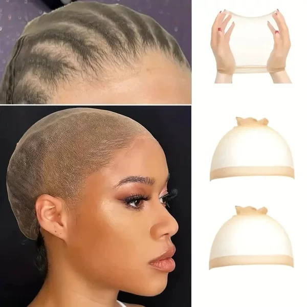 Factory In-Stock European and American Style Wig Net Cap Hd Wig Cap Universal Skin Color High Elasticity Ultra-Clear Wig Hair Net