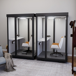 Sound Doctor Movable Glass Sound Insulation Room Silent Room Home Indoor Interview Cabin Live Room Noise Reduction Sound Insulation Room
