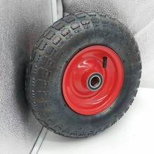 厂家直销可定制3.50-6橡胶充气轮货仓车皮划艇支架轮平板车轮子