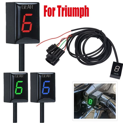 Triumph Tiger 800 motosiklet LED rəqəmsal ötürücü displey üçün tətbiq edilir