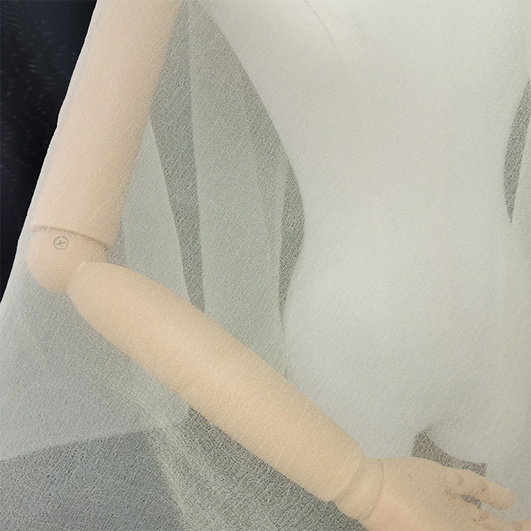 2040泡泡纱欧根纱面料 超薄蓬蓬裙Lolita裙连衣裙女装服装布料