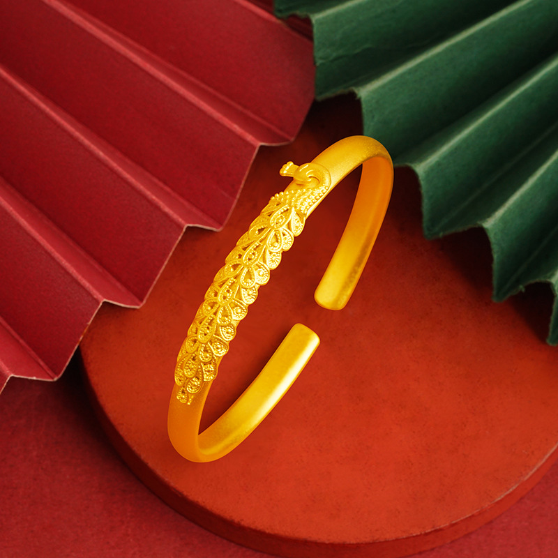 2022 nueva moda retro pulsera Internet celebridad mujeres nuevo patrón abierto pulsera fábrica al por mayor