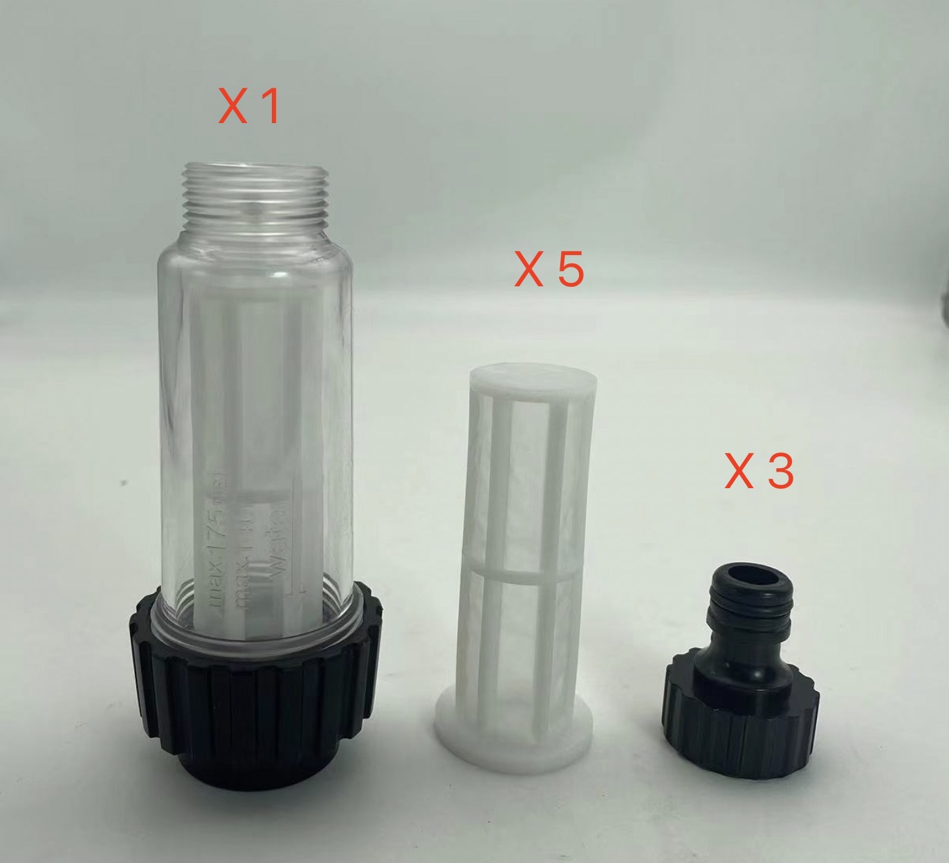 Filtro de máquina de limpieza de alta presión G3/4 con filtro de máquina de limpieza de alta presión Karcher adecuado para máquina de limpieza karcher