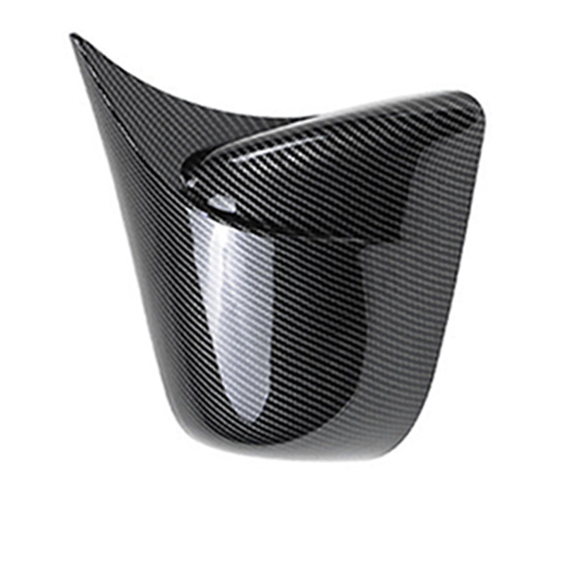 Suitable for refurbished new Tesla model3 horn mirror cover car modification bright black/carbon braze dimension