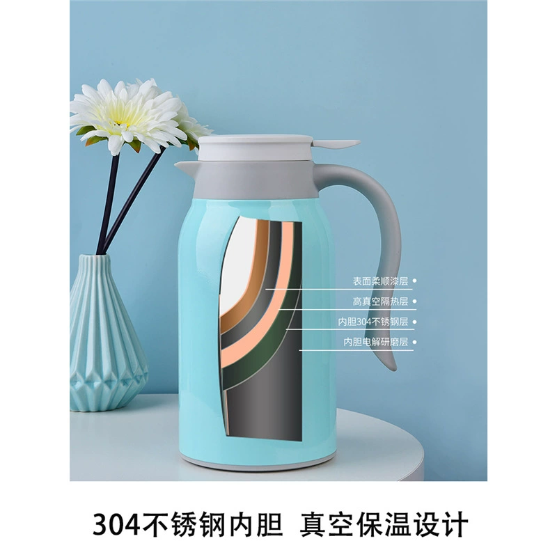 Thermos, handheld high quality ceramic teapot, set