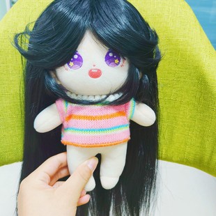 Spot 20cm Cotton Doll Hair Special Wig Cartoon Doll Doll Wig Full Head Cover