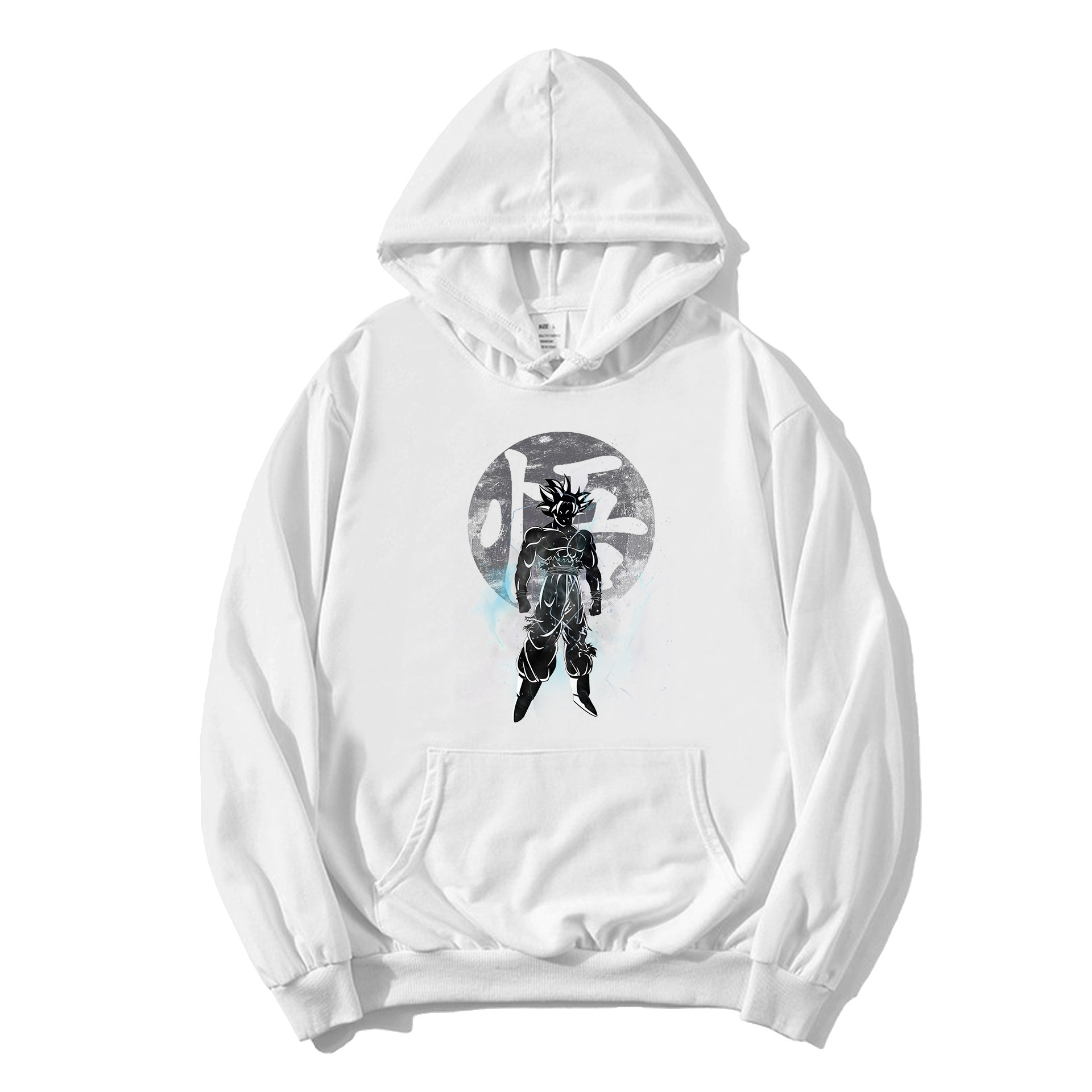 Anime Dragon Ball sudadera con capucha Wukong impresión periférica para hombres y mujeres tendencia tops sueltos pareja suéter chaqueta casual