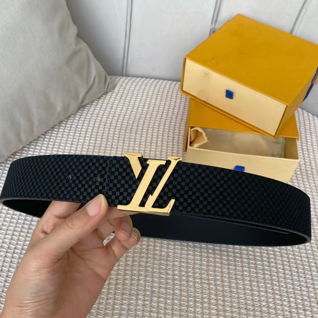 Leather classic belt