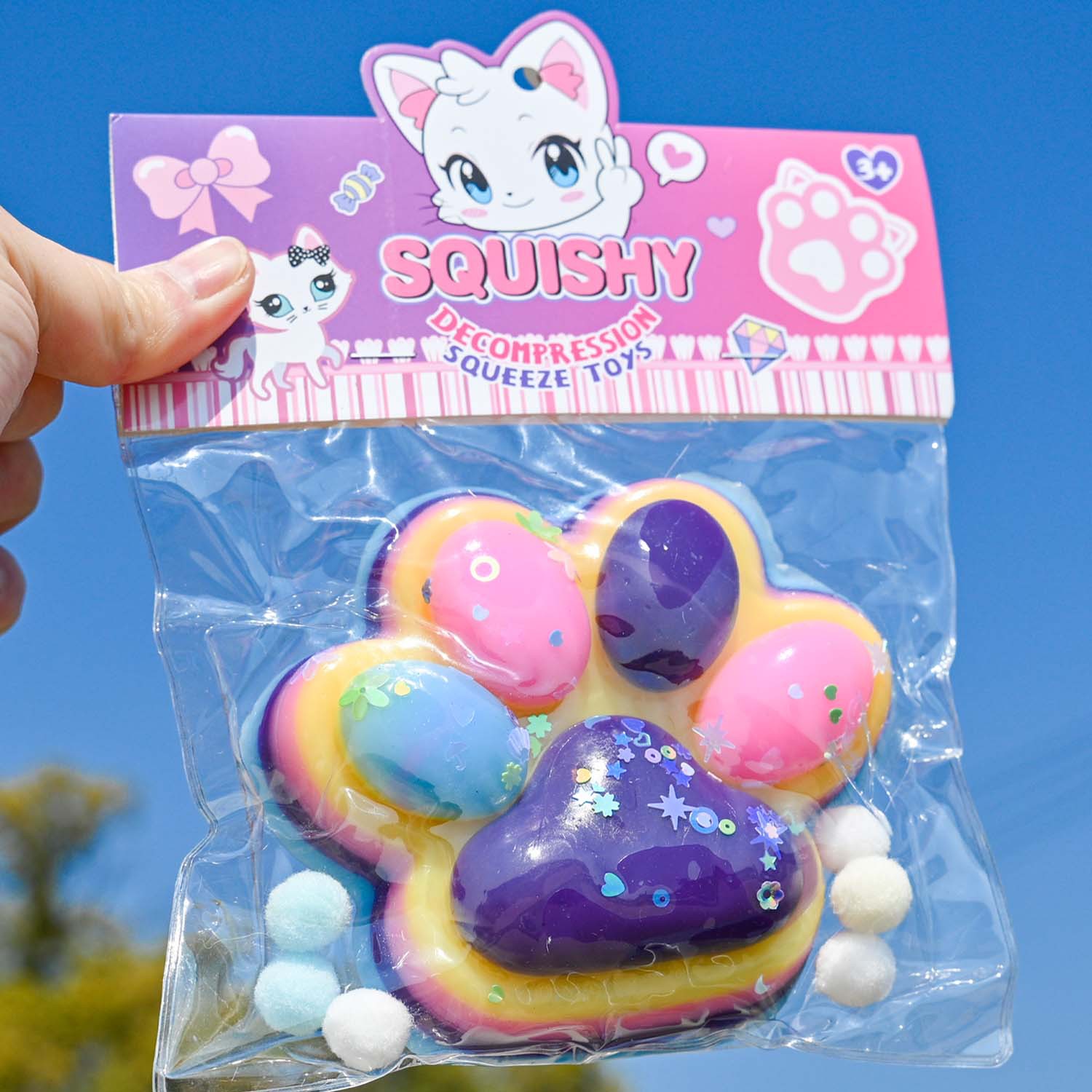 Pequeño libro rojo con garras de gato ultra suaves pellizco juguetes de descompresión divertidos juguetes de simulación de alimentos pellizco tpr artefacto de descompresión