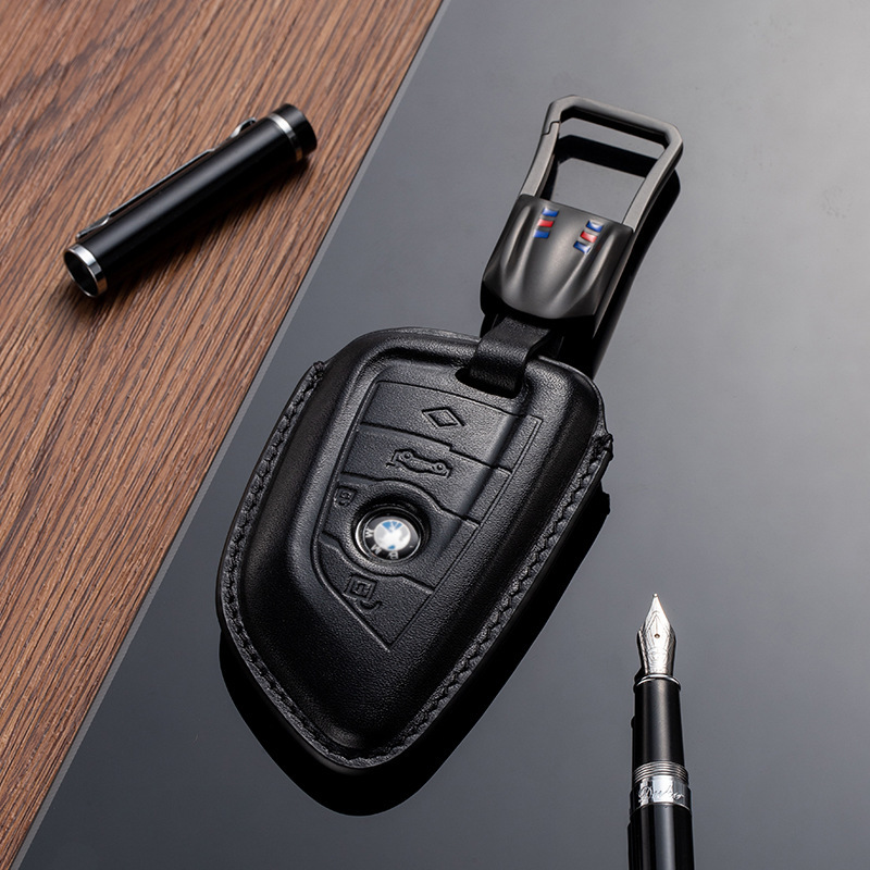 Source manufacturers directly supply BMW X1/X3/X5/X6/5/6 series key case GT/7 Series leather key case