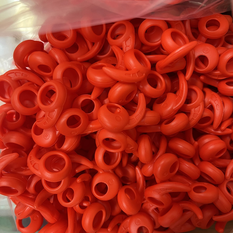 批发牛角耳挂耳勾运动入耳式吃鸡防掉耳机硅胶套蓝牙耳机配件