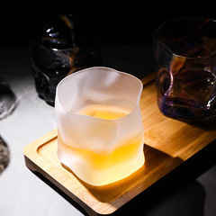 創意玻璃杯網紅高顏值水杯子ins風簡約北歐啤酒杯喝茶杯男女家用