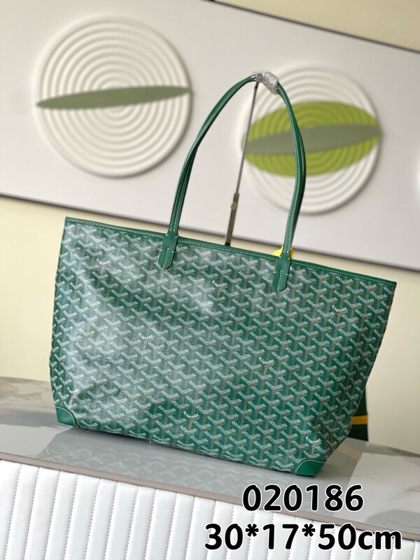 Goya Dogtooth Bag Saint Louis Tote New Canvas Coated Tote Bag Single Shoulder Handbag Shopping Bag 1