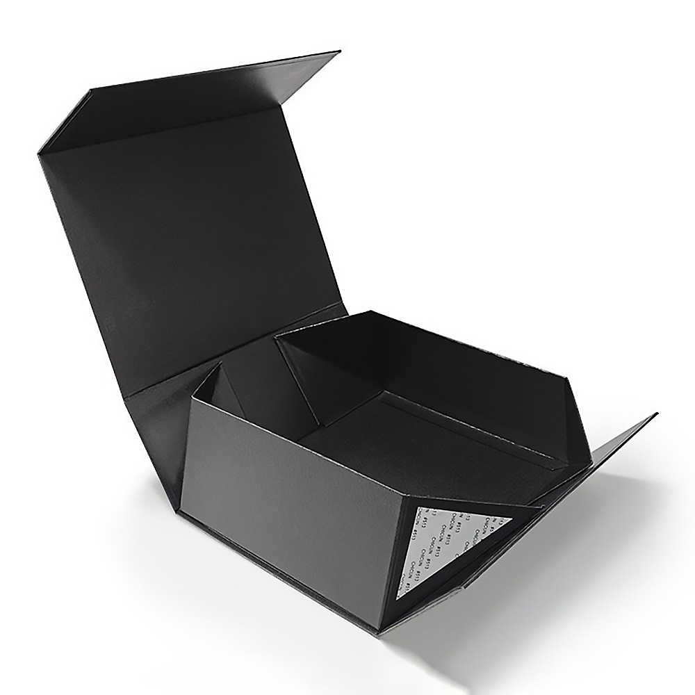 Caja plegable de una pieza Caja de captura de absorción Caja de embalaje de regalo de cosméticos Caja de regalo de regalo de papel duro personalizada
