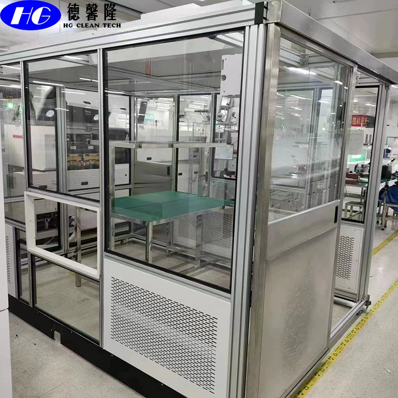 Dongguan Dexinlong дизайн чистых сарая и производитель установки по всей стране установка от двери до двери