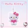 About 10cm pink polka dot KT pendant