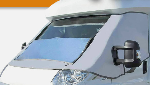Rv Windshield Cover, Sunshade, Sun Protection, Heat Insulation, Sunshade for Car, Anti-Frost, Snow Cover, Windproof Cover, Snow Protection Cover