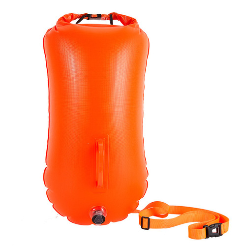 Swimming floatation bag anti-drowning outdoor follow-me inflatable life-saving wrapper follow-me buoy