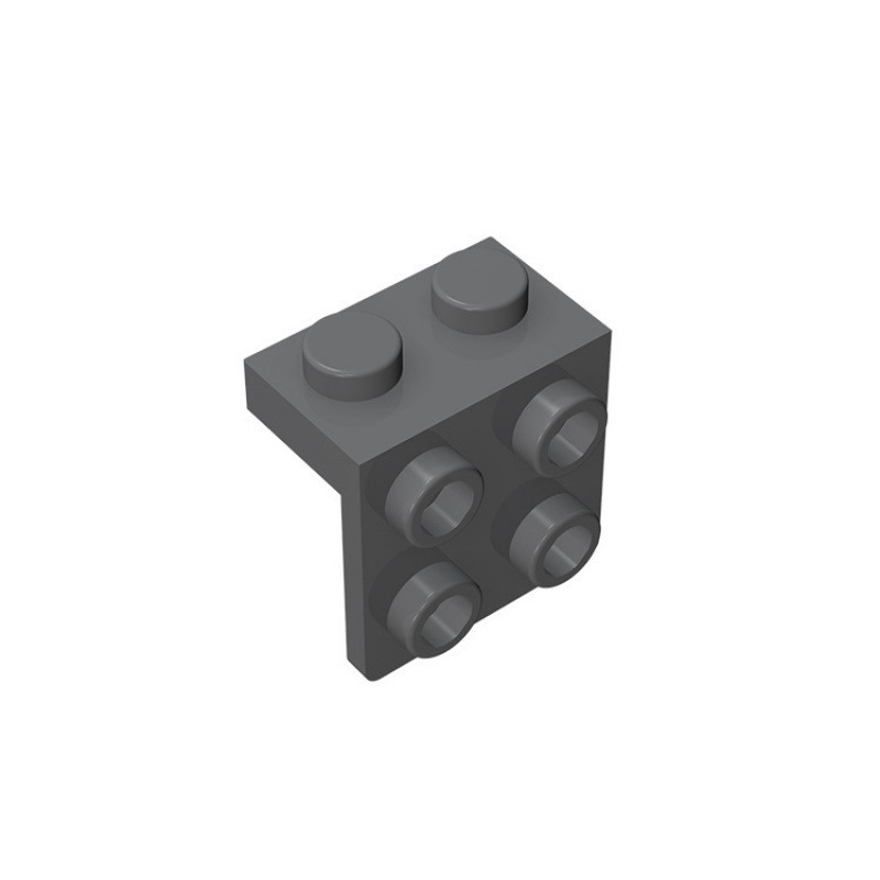 【50g】44728兼容乐高92411小颗粒积木MOC零配散件 1x2-2x2托架件|undefined