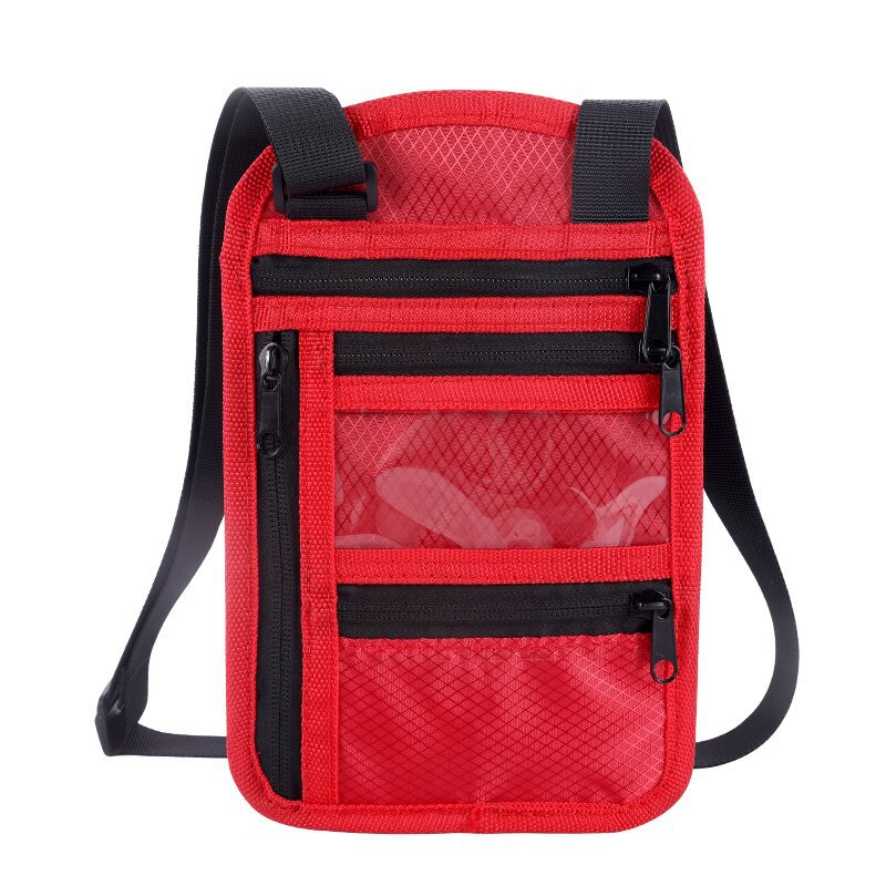 Portadocumenti multifunzionale portapassaporto portabiglietti borsa da viaggio portatile borsa portadocumenti di grande capacità_voghion.com