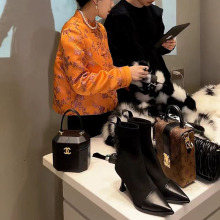 中式女装国风盘扣独特别致复古外套秋冬季新款轻熟风小个子外套