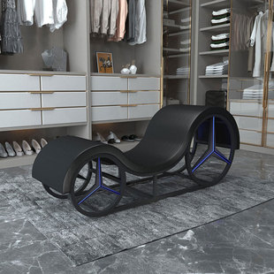 Hotel Homestay Casual Recliner Multifunctional Bed End Stool Chaise Longue Balcony Bedroom Single Lazy Shaped Sofa