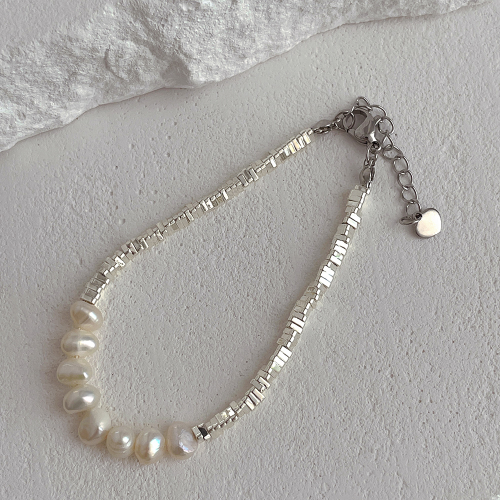 Baroque Style Geometric Pearl Bracelets 1 Piece