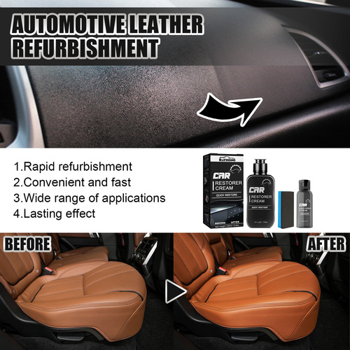 Car interior refurbishment agent Dashboard cleaning agent Plastic leather multi-functional refurbishment agent