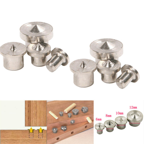 Round wood dowel locator cross-border centering top panel furniture positioning woodworking round wood dowel center punch