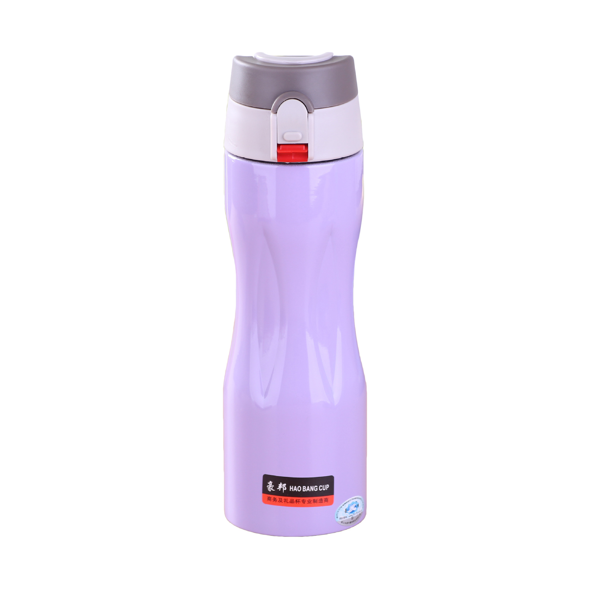 Fábrica al por mayor de la moda creativa termo vacío de acero inoxidable taza portátil deportes rebotando taza de agua de una sola pieza de entrega