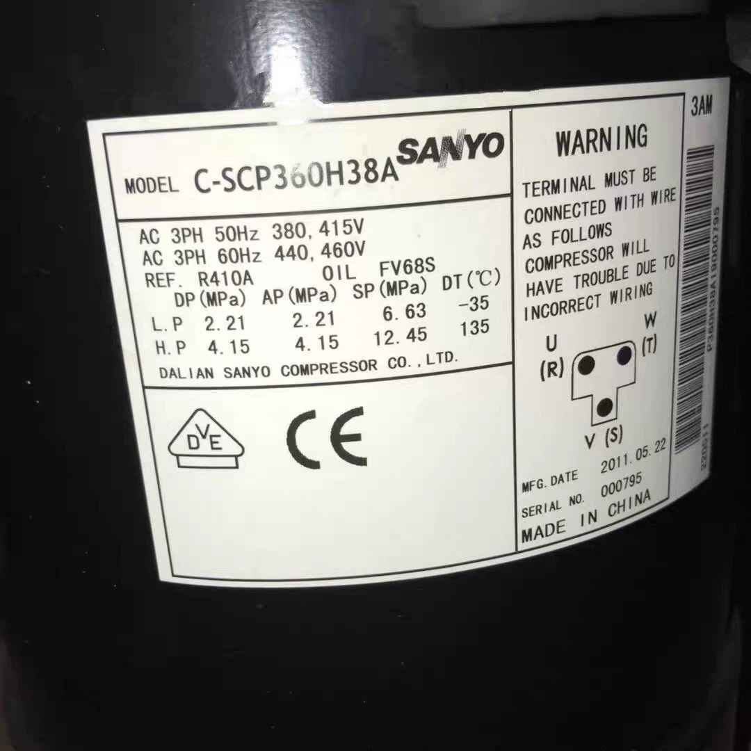 松下原装空调压缩机 C-SCP360H38A C-SCP315H38A C-SCP510H38M