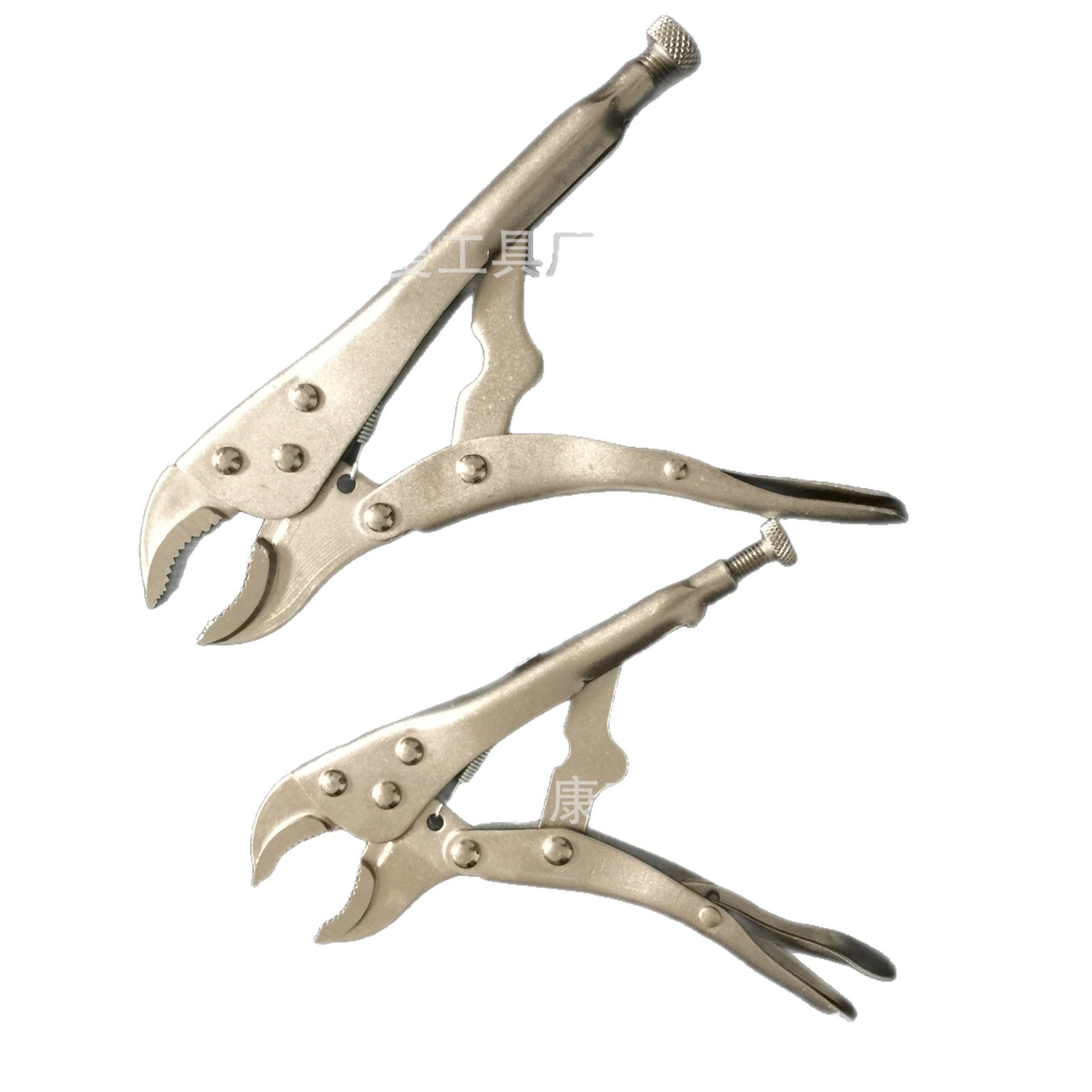Suministro directo de fábrica multi-funcional de 10 pulgadas de 7 pulgadas fuerte Alicates de acero al cromo vanadio antideslizante abrazadera de tipo C durable boca redonda alicates fuertes