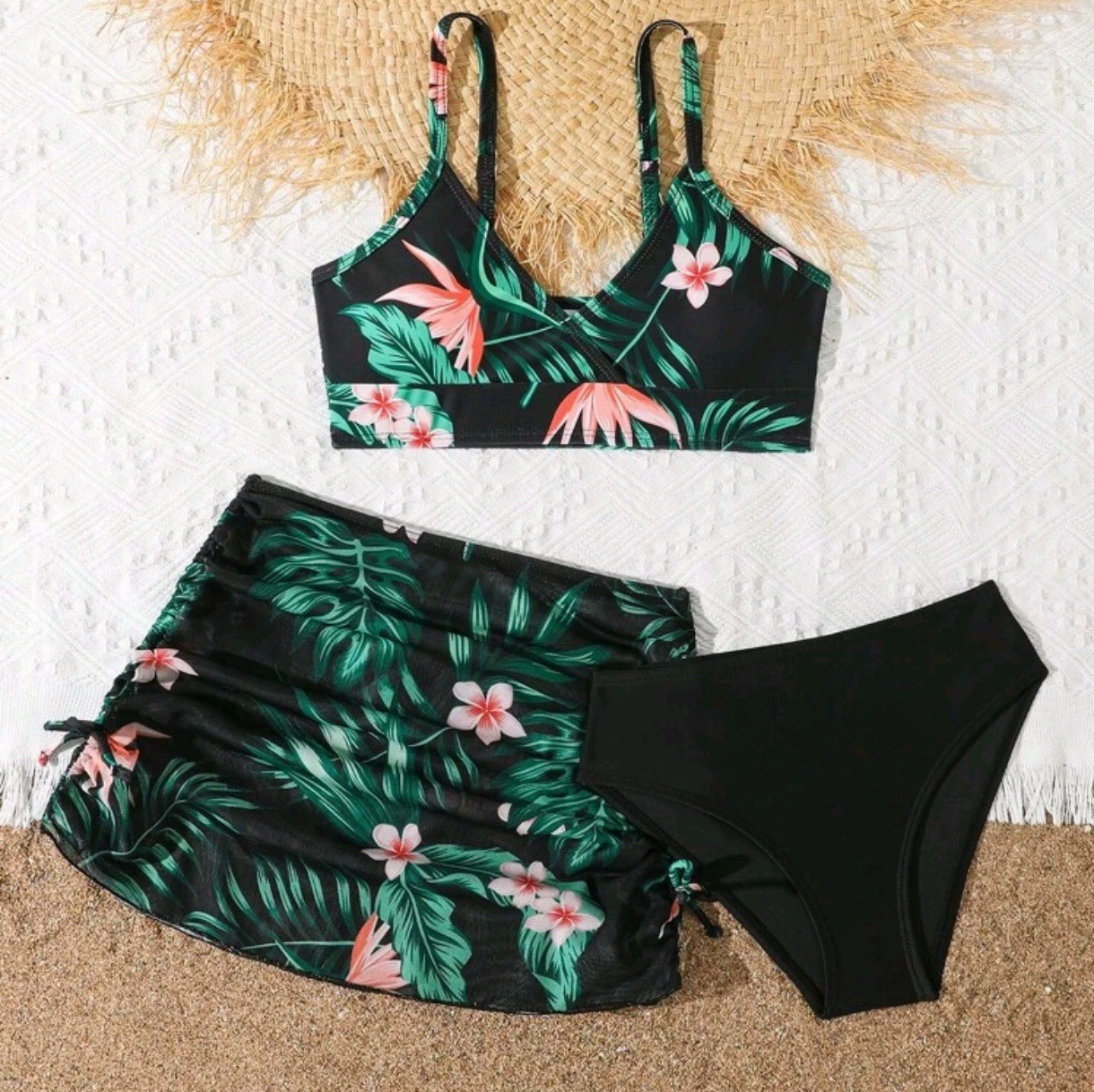 Оптовая продажа от производителя: Новинка 2026 года – сексуальные купальники-бикини из двух частей с принтом для девушек среднего и большого размера, для внешней торговли, для рынков Европы и Америки, Amazon.