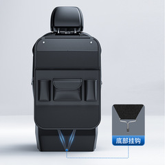 Car seat back storage bag, car rear seat back organizer, in-car hanging bag, rear seat multi-functional small table