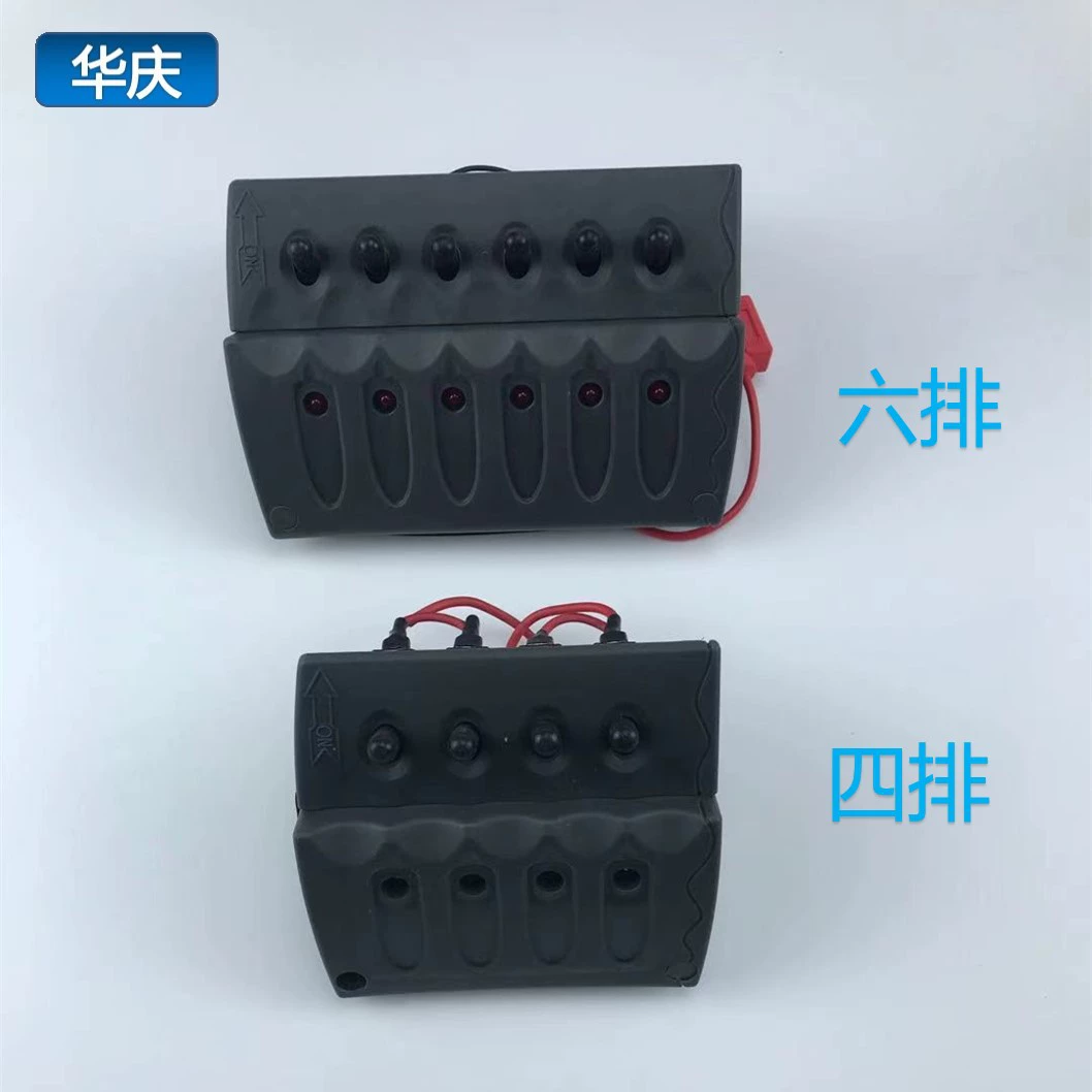 RV Yacht Шестипозиционная комбинированная тумблерная панель переключателя модификации Индикаторный переключатель переключателя управления морской модификацией