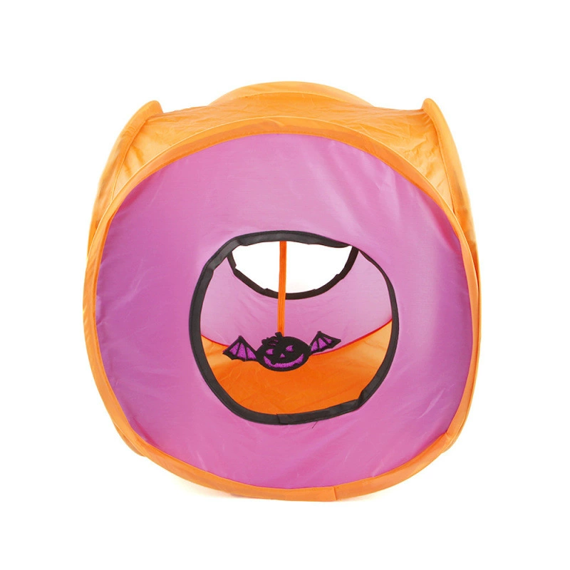 (Cross-border trading), rainbow tunnel, interactive foldable toy, pet, cat, tee