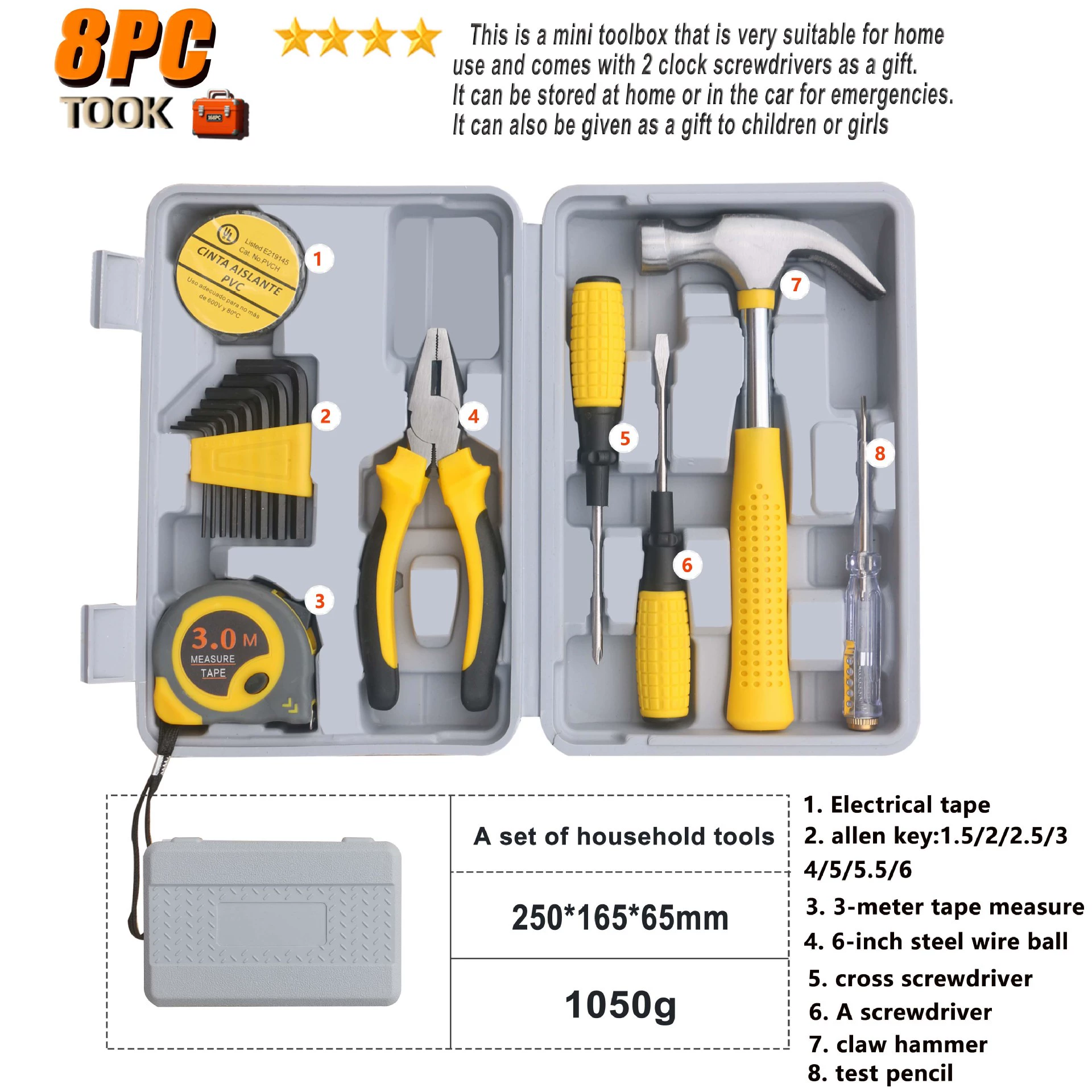 Carpentry, electric car for repair, tools set, full set