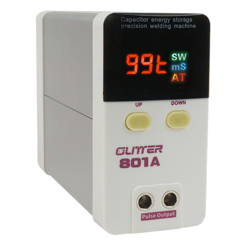 GLITTER 801A portátil pequeña máquina de soldadura de batería de teléfono móvil de mano 18650 máquina de soldadura por puntos de batería de litio