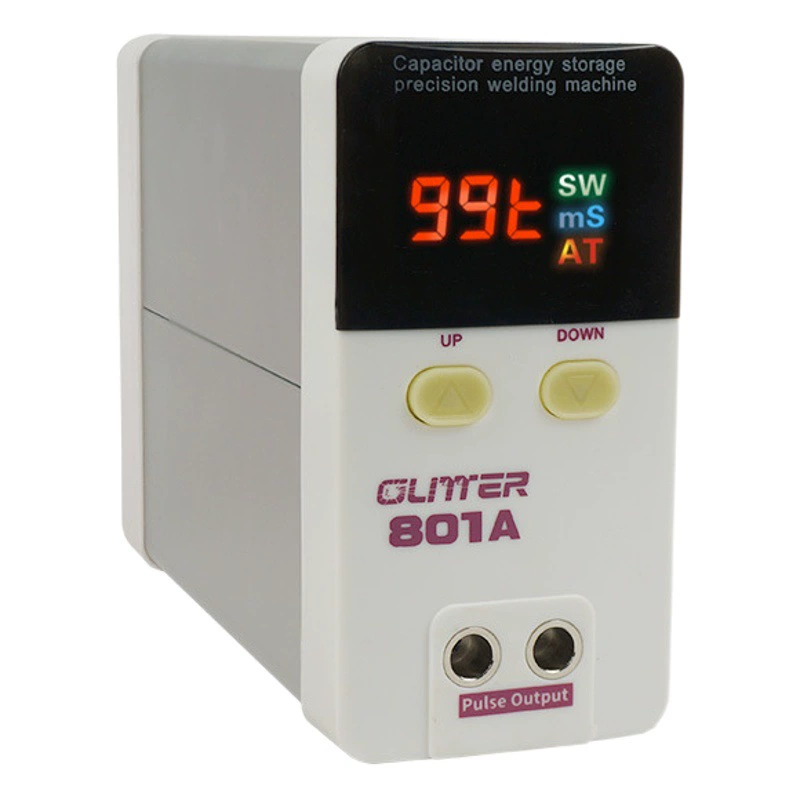 GLITTER 801A портативный небольшой портативный аппарат для сварки аккумуляторов мобильных телефонов 18650 литиевая батарея точечная сварочная машина